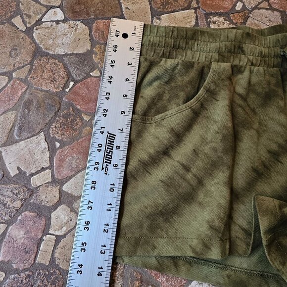 Alpine Design XXL Olive Green Tie-Dye Shorts - Picture 8 of 10